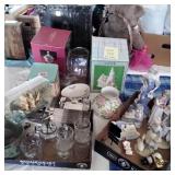 Miscellaneous glass and collectibles