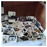 Vintage Ephemera black and white photo lot