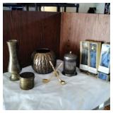 Miscellaneous metal and glass roses