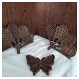 Fake wicker wall decor burwood