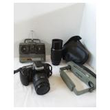 Miscellaneous electronics lot camera lens