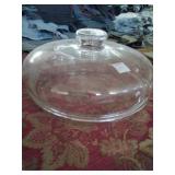 Glass cake / pie holder