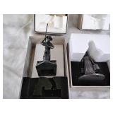Franklin mint fine pewter statues