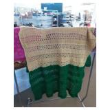 Blankets and handmade afghan