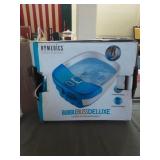 Homedics footbath with massaging bubbles