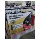 Central pneumatic 3 gal. Air compressor
