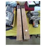 2 pairs of saw horse legs