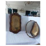 Ten commandments and wall mirror