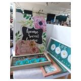 Miscellaneous wall home decor