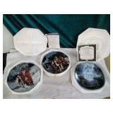 Native Indian collectors plates