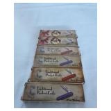 6 little pocket knives