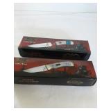 2 Bowie steel warrior knives