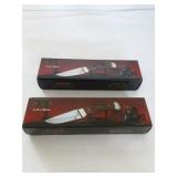 2 Bowie steel warrior knives