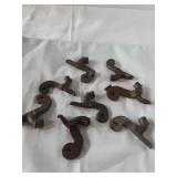 Flintlock hammer parts lot