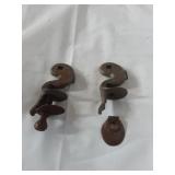 2 left handed flint hammers