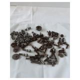 Flintlock screws for assembly and jaws