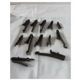 Flintlock frizzen and main springs