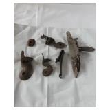 Flintlock top jaw spring hammer