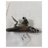 L & R flintlock rifle assembly