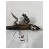 L & R flintlock rifle assembly