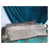 Pair of leather rifle sleeves