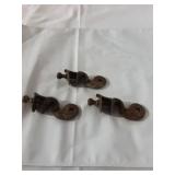 Flintlock musket flint hammers