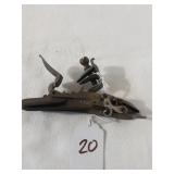 L & R flintlock rifle assembly