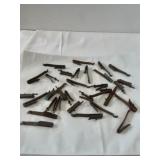 Flintlock frizzen and main springs