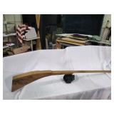 Handcarved wood rifle