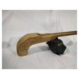 Handcarved wood pistal - beginning phase