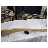 Handcarved wood rifle - beginning phase