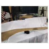 Handcarved wood rifle - beginning phase