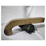 Handcarved wood pistal - beginning phase