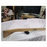 Handcarved wood rifle - beginning phase