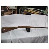Handcarved wood rifle
