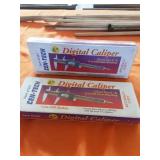 2 new 6 inch cen-tech digital calipers