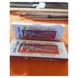 2 new 6 inch cen-tech digital calipers