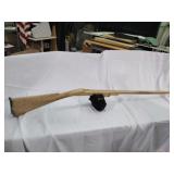 Handcarved wood rifle