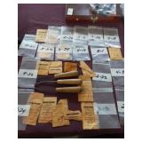 Large lot of checkering files and tools