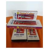 4 new cen-tech digital calipers