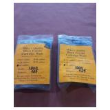40 caliber .025 black powder cartridge wads