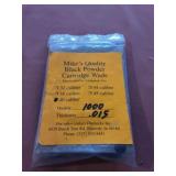 40 caliber .015 black powder cartridge wads