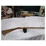 Handcarved wood rifle