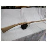 Handcarved wood rifle