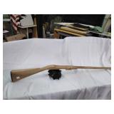 Handcarved wood rifle