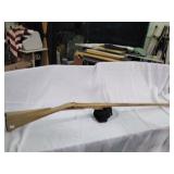 Handcarved wood rifle