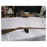Handcarved wood rifle
