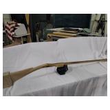 Handcarved wood rifle