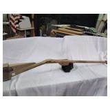 Handcarved wood rifle