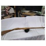 Handcarved wood rifle